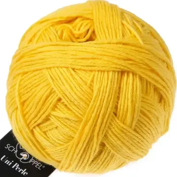 Příze Schoppel wolle Uni Perle 0580 Dottergelb (Merino Uni Perle 0580 Dottergelb)
