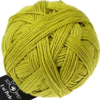 Příze Schoppel wolle Uni Perle 0383 Oliven (Merino Uni Perle 0383 Oliven)