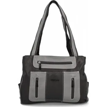 Kabelka Dámská kabelka shopper bag Hernan šedá 3892-1