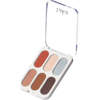 Paletka dekorativní kosmetiky Laka Forever6 Eye Palette - Paletka očních stínů 7 g - 01 Beginning