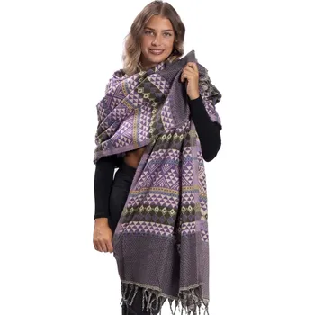 Šála Indie INDI fialová