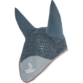 Koňská maska proti hmyzu Čabraka Horze Leighton, Full - Zelená