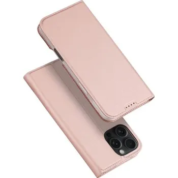 Pouzdro na mobilní telefon DUX DUCIS | Dux Ducis Skin Pro knížkové pouzdro na iPhone 16 Pro Max, růžové