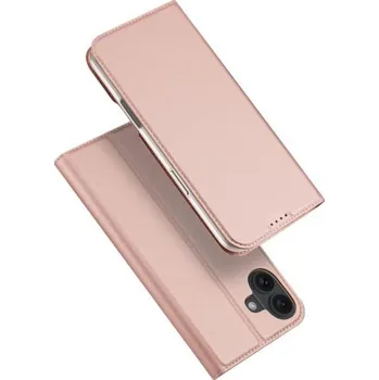 Pouzdro na mobilní telefon DUX DUCIS | Dux Ducis Skin Pro knížkové pouzdro na iPhone 16, růžové