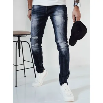 Pánské džíny Pánské džíny UX3993 Barva: Tmavě Modrá, Velikost: 34