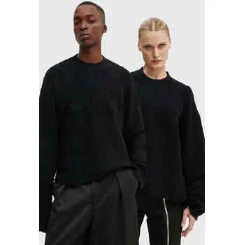 Dámský svetr Vlněný svetr Heliot Emil, L, černá, 99X