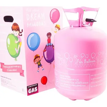 Helium do balónku Aga4Kids K20017 Party 50 helium a balónky 50 ks + stuha