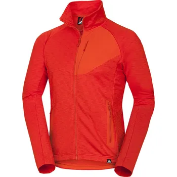 Pánská mikina Northfinder Pánská funkční mikina strečová NORTHPOL oranžová