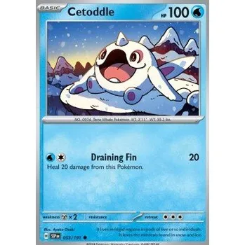 Volný čas Pokémon SSP 053/191 Cetoddle - Surging Sparks Stav: Near Mint, Verze: NORMAL
