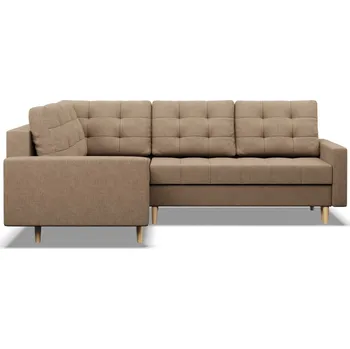 Sedací souprava Rozkládací rohová sedací souprava OSLO I Levá Béžová