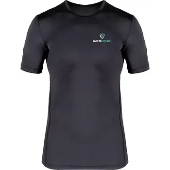 Pánské kraťasy GAMEPATCH Short Sleeve Compression Shirt černá L