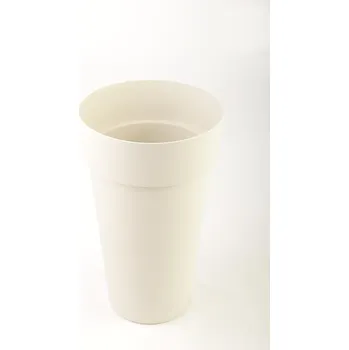 Květináč Květináč GARDINO Květináč MELROSE, průměr 40cm, 65cm vysoký, béžový