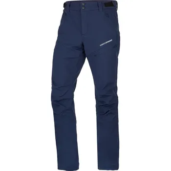 Pánské kalhoty Northfinder Pánské softshellové kalhoty elastické zateplené BREITHORN, modrá,