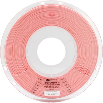 Filament Polymaker PolySmooth 750g Barva: Pink, Průměr: 2,85 mm tisková struna (filament)