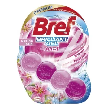 WC čistič Bref WC blok Briliant gel kuličky 42g