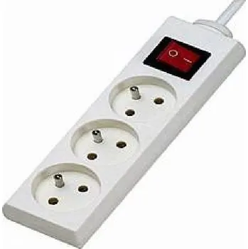 Prodlužovací kabel Konnoc DX-3FS 10m trojzasuvka s vypínačem