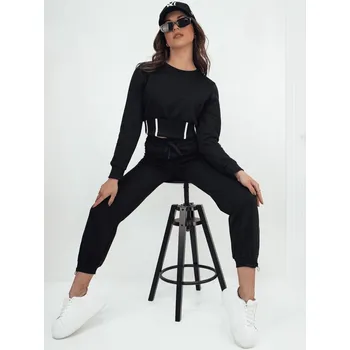 Dámská tepláková souprava KEILI AY0641 Barva: Černá, Velikost: M