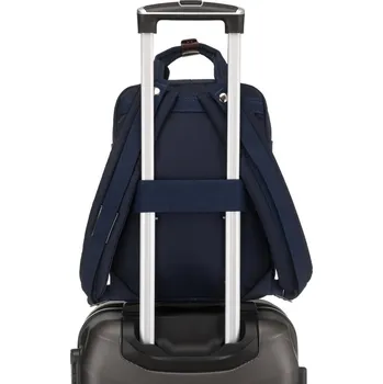 Městský batoh Městský, prostorný značkový batoh Barva: námořnictvo