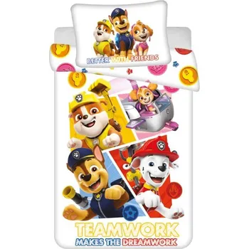 Povlečení JERRY FABRICS Povlečení do postýlky Paw Patrol PP498 baby