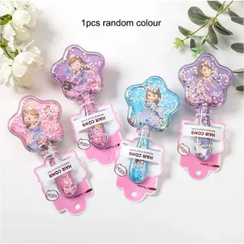 Sofie První Kartáč na dívčí vlásky - Princezna Sofie Varianta: 6 - květina se třpytkami