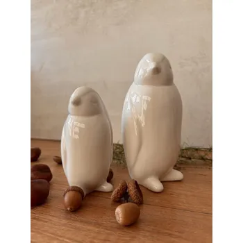 Porcelánový tučňák volně stojící Velikost: Malý