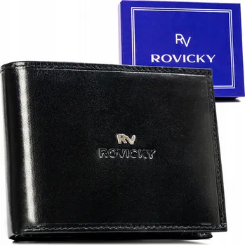 Módní doplněk Velká kožená pánská peněženka na patentku Barva-Varianta: 2