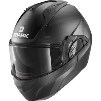 Helma na motorku Překlápěcí helma SHARK EVO-GT Encke Antracit / Black - XS