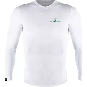 GAMEPATCH Long Sleeve Compression Shirt S bílá
