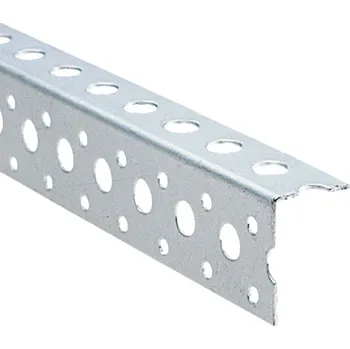 Stavební profil Montážní profil LDN 21/31/1,25mm L=1m otvory 8,5mm a 4,1mm ZB