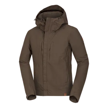 Pánská softshellová bunda Northfinder Pánská odolná bunda do každého počasí KASH, zelená,