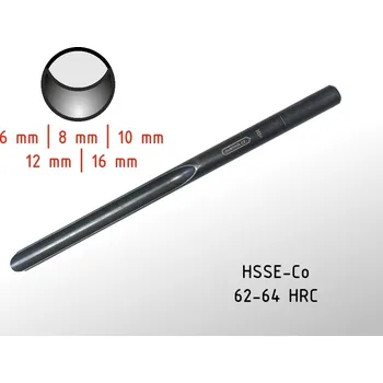 Dláto GURTOOL Vřetenový struh bez rukojeti Průměr: 6 mm