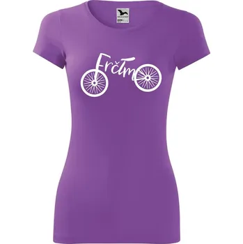 Dámské tričko DOBRÝ TRIKO Dámské tričko Frčím Velikost: L, Barva: Fialová