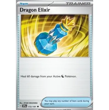 Sběratelská karetní hra Pokémon SSP 172/191 Dragon Elixir - Surging Sparks Stav: Near Mint, Verze: REVERSE HOLO