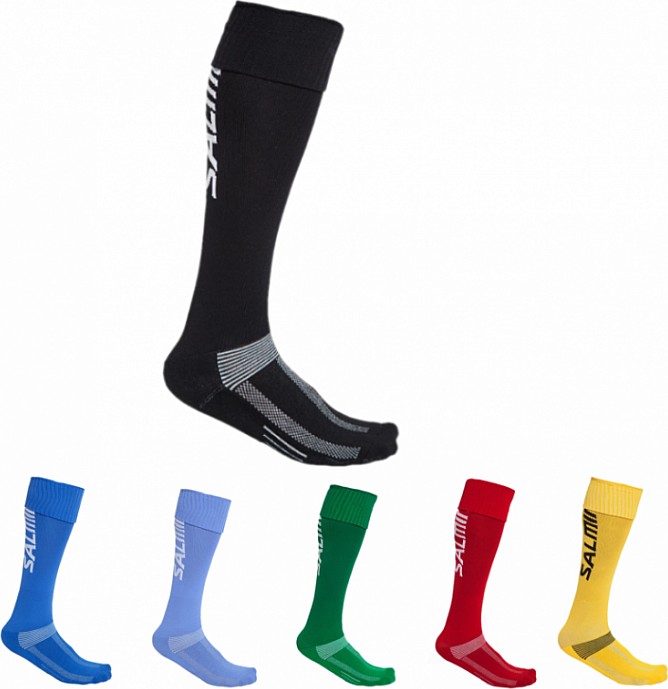 Salming štulpny Coolfeel Teamsocks Long Černá vel. UK 13k - 2 = 31 - 34 EUR
