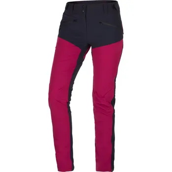Dámské kalhoty Northfinder Dámské softshellové kalhoty hybridní celorozepínací BELASA, černá, M