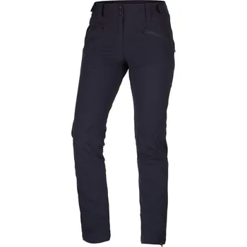 Dámské kalhoty Northfinder Dámské softshellové kalhoty hybridní celorozepínací BELASA černá M