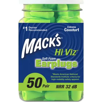 Mack's Hi Viz Množství v balení: 50 párů Vysoce viditelné špunty do uší
