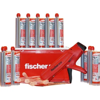 Hmoždinka Chemická malta fischer FIS V Plus 360 S HWK (BOX 12ks FIS V 360 S + 24ks FIS MR + pistole FIS DM S)
