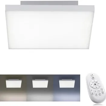 Stropní světlo Leuchten Direkt 15550-16 - LED Stmívatelné stropní svítidlo CANVAS LED/17W/230V + dálKové ovládání