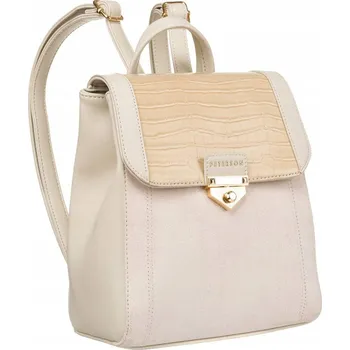 Městský batoh Dámský batoh z ekokůže Barva: Béžová