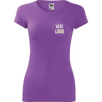 Dámské tričko DOBRÝ TRIKO Dámské prémiové tričko s vaším logem Velikost: XS, Barva: Fialová