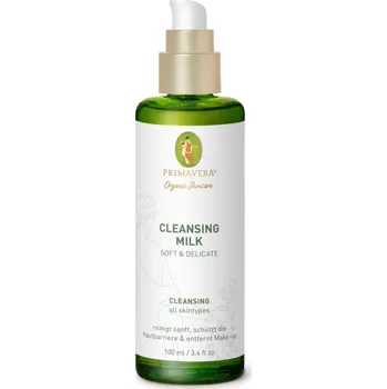 Odličovač Čisticí mléko - Soft & Delicate 100ml PRIMAVERA