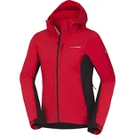 Northfinder Pánská softshellová bunda outdoor MARQUIS tmavě rudá