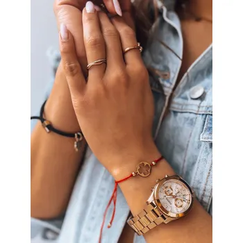 Náramek Dámský náramek HEARTBEAT LY0071 Velikost: ONE SIZE, Barva (Varianta): Červená 12