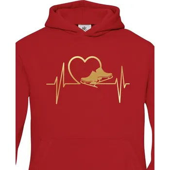 Chlapecká mikina Dětská mikina tep brusle, Barva Červená, Velikost 98-104, Canvas Dětská mikina Bezvatriko.cz 1756