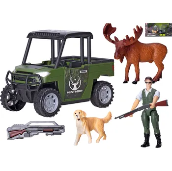 autíčko MikroTrading Mikro trading Revenant - Auto terénní na volný chod - 14 cm - s doplňky