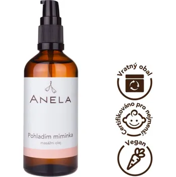 Masážní přípravek Anela POHLADÍM MIMINKA - masážní olej 100 ML