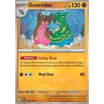 Volný čas Pokémon SSP 107/191 Gastrodon - Surging Sparks Stav: Near Mint, Verze: HOLO