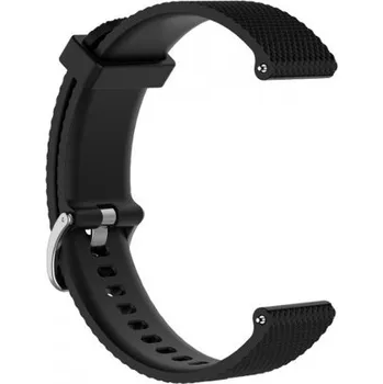 Řemínek na hodinky BSTRAP | BStrap Silicone Bredon reminek na Garmin Venu 2, black (SHU001C0108)