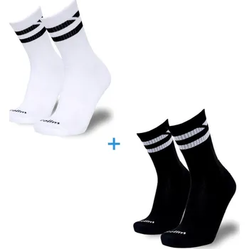 Dámské ponožky Ponožky COLLM FREESTYLE černé + bílé Velikost: EUR 37 - 39